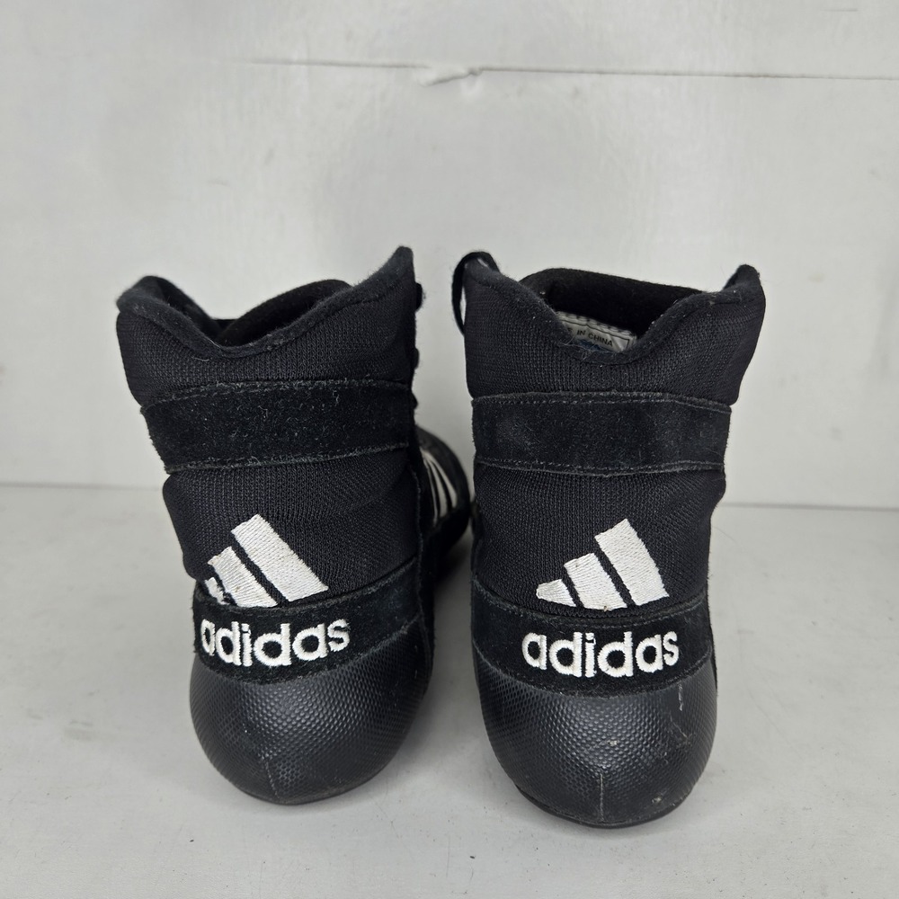 RARE Adidas Mondial Wrestling Shoes Men's Sz 8.5 Vintage Boxing 90s Combat Speed - Picture 4 of 8